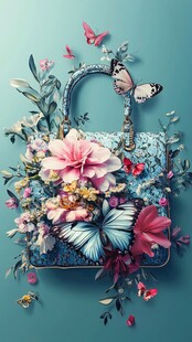 3d立体唯美花卉