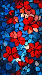 简洁大气拼色花纹纹理