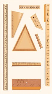 直角尺素材