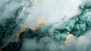 云石画水墨画大理石