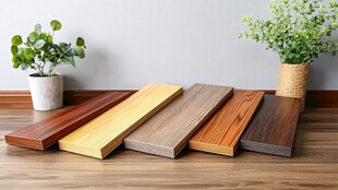 多种颜色木板木材