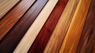 多种颜色木板木材