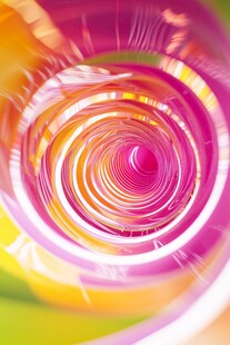 3d立体圈圈背景