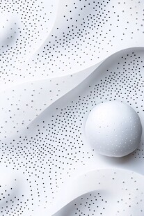 圆点渐变海报素材设计