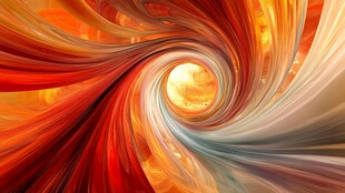 旋转扭曲汇聚融合