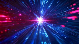 红蓝科技无限背景