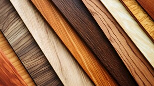 多种颜色木板木材