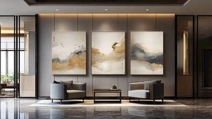 酒店轻奢画