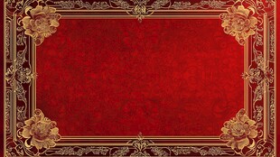 红金色欧式背景