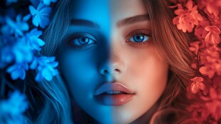 绚丽美体美颜彩妆美妆