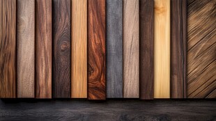 多种颜色木板木材