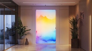 酒店抽象画色彩渐变