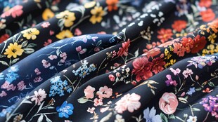 碎花裙布料印花