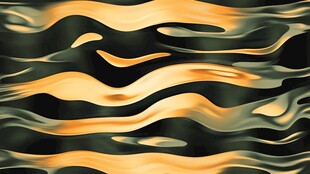 金色抽象流体纹理背景