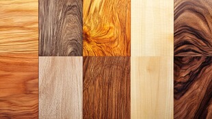 多种颜色木板木材