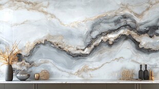 抽象大理石纹背景墙