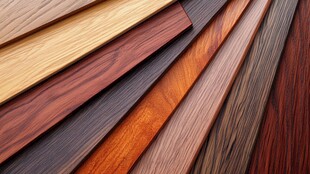 多种颜色木板木材