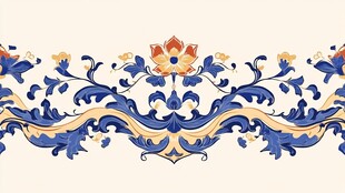 中式高档北欧艺术花纹