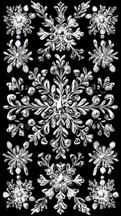 黑色欧式古典花纹
