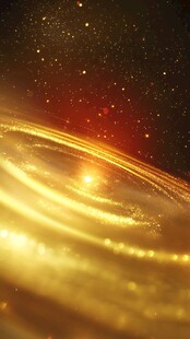 金色无限科技背景