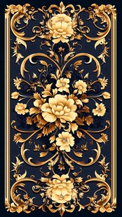 豪华至尊高贵富贵图案