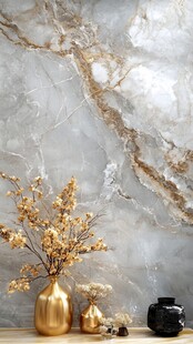金色大理石背景墙装饰