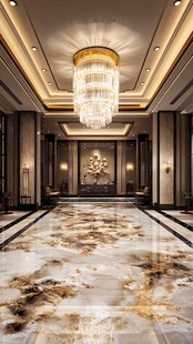 酒店大厅地面拼花
