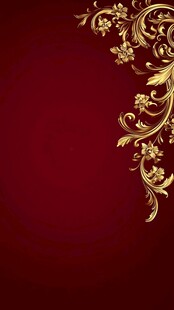红金色欧式背景