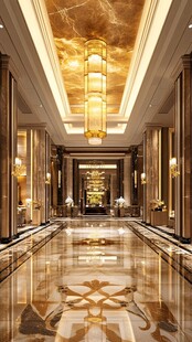 酒店大厅地面拼花