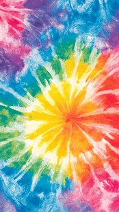 喷墨彩虹印染花纹