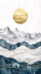 新中式金线山脉