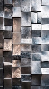 金属质感马赛克