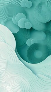 简洁大气拼色曲线纹理