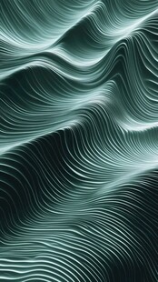 超质感山水线条背景