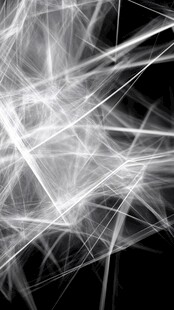 抽象唯美黑白线条丝线