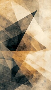 欧美几何抽象油画