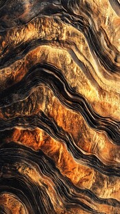 岩石纹理波纹图