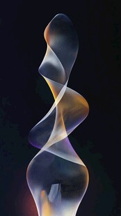 立体渐变发光体设计