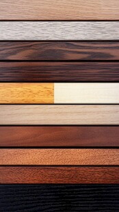 多种颜色木板木材