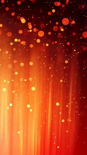 金色梦幻灯光红色