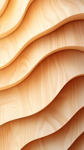 木纹创意流动海报