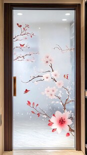 艺术玻璃推拉门