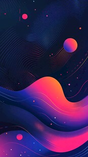 科技风渐变背景