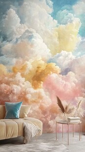 墙纸烟雾晕染
