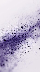 黑色科技梦幻线条