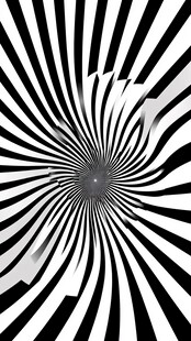 放射花纹螺旋纹