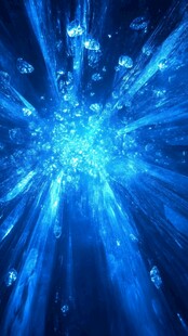 蓝色视觉冲击力背景