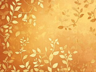 金色植物背景