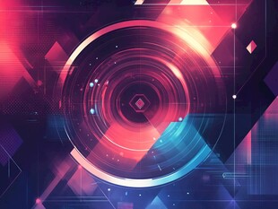 科技风渐变背景