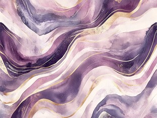 动感条纹油彩水彩插画